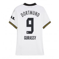 Maglia Calcio Borussia Dortmund Serhou Guirassy #9 Terza Divisa Donna 2024-25 Manica Corta